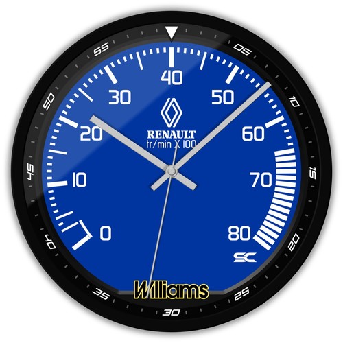 Orologio parete nero 30cm - da,
