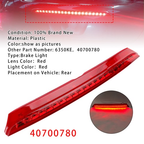 Rear third brake light - brake,