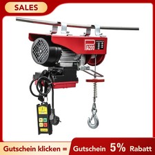 Verricello elettrico paranco