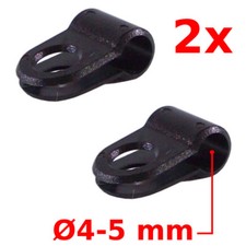 2x guida ferma guaina al tubo