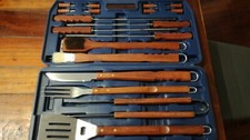 Set Completo 18 pcs Utensili per Barbecue,BBQ, per Grill,kit griglia