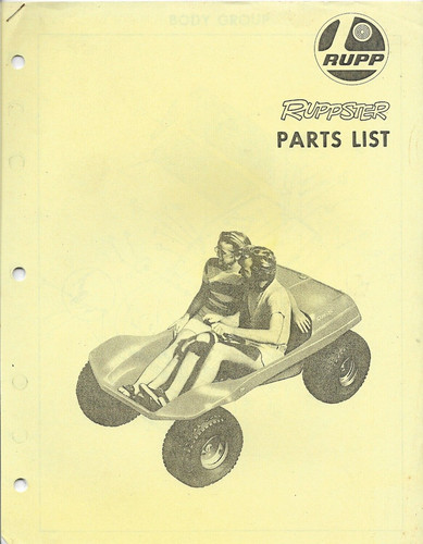 Rupp ruppster dune buggy - rupp,