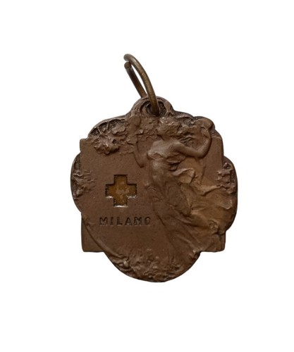 Antica medaglia milano - antica,