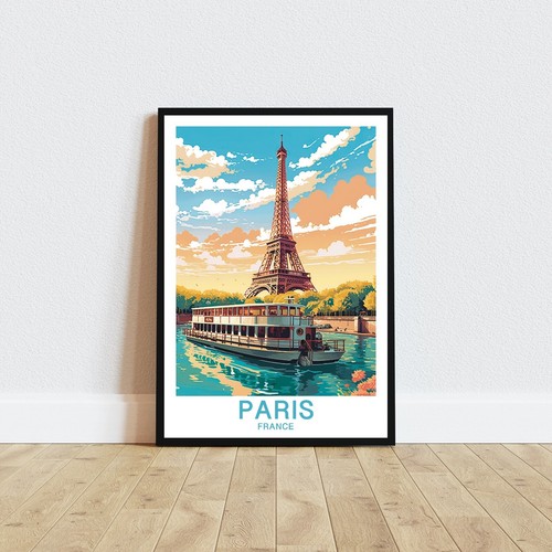 Travel poster parigi - poster, torre