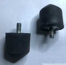 Piedino in gomma antivibrante