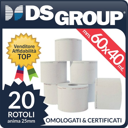 Rotoli termici adesivi mm - 20,