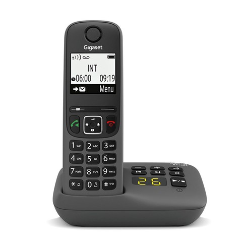 Gigaset as490a nero telefono - nero,