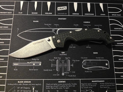 Coltello pieghevole grande - pieghevole,