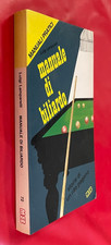 Luigi LAMPARELLI - MANUALE DI BILIARDO Ed. MEB (1984) Libro Gioco OTTIMO