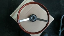 Volante legno restaurato - legno,