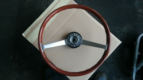 Volante legno restaurato - legno,