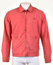 TIMBERLAND Weathergear giubbotto giacca stile harrington casual rosso Mis. L