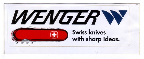Adesivi wenger swiss knives - -,