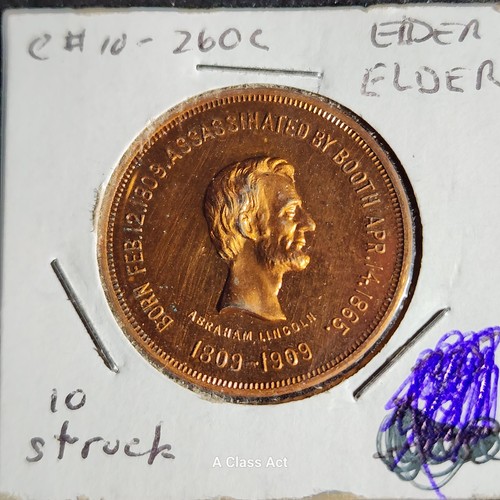 Medaglia abraham lincoln - abraham,