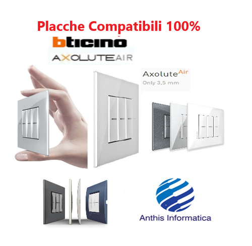 Placche compatibili bticino - placche,
