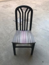 Sedie da ristorante o sala da pranzo usate ma curate in LEGNO MASSICCIO