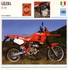 GILERA RC 600 1989 : Fiche