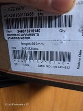 motorino avviamento originale Keeway RKF 125 Benelli Leoncino 125 Inox