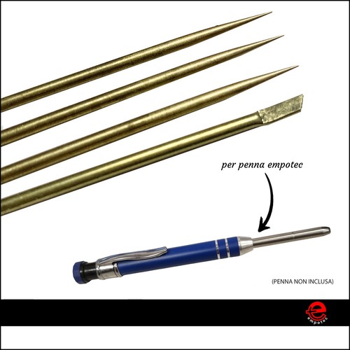 Ricambi punte ottone - ricambi,