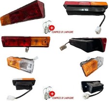 Coppia Fanali Anteriori e Posteriori DX+SX  Trattore Fiat Serie 66, 80, 90-Kit