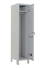 ARMADIO COMPONIBILE IN LAMIERA SPOGLIATOIO 1 POSTO CON SERRATURA PRATIKO