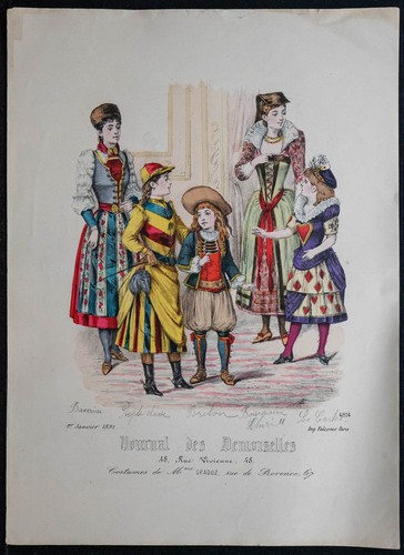 1891 incisione antica - antica, di