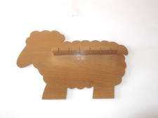 6pc Sheep Wooden Spoon Display