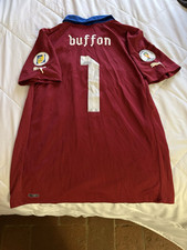 MAGLIA ITALIA MATCH WORN BUFFON 2013 SHIRT JUVENTUS PARMA ITALY MAILLOT CAMISETA