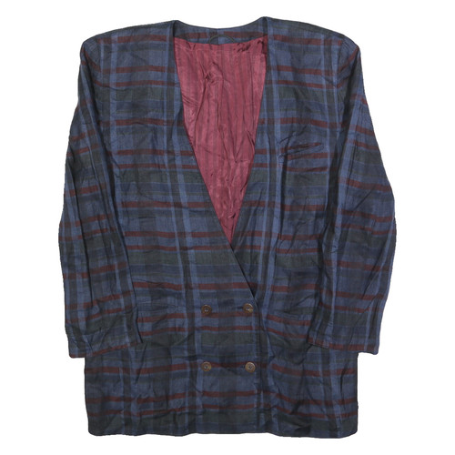 Giacca cotone blu marrone - cotone,