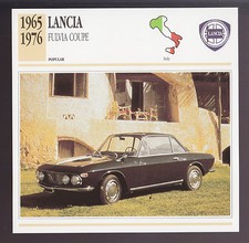 1965-1976 Lancia Fulvia Coupe
