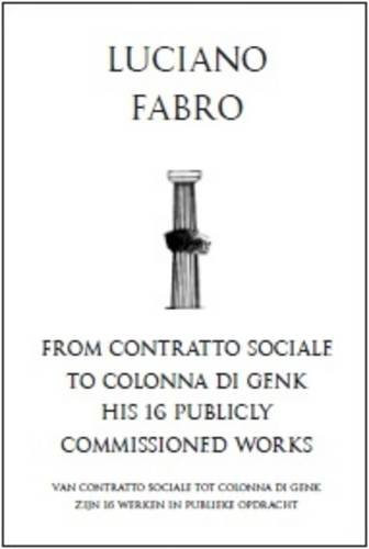 Luciano fabro from - from, contratto
