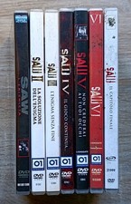 SAW L'enigmista Lotto 7 DVD Saga - Rari ***Fuori Catalogo***