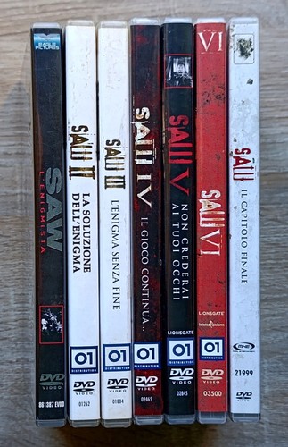 Saw enigmista lotto dvd - saw, 7