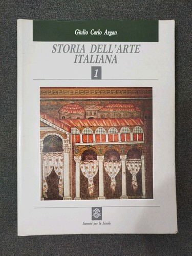 Storia dell arte italiana 1 - storia, dell'