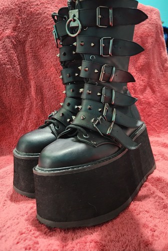 Stivali platform demonia - stivali,