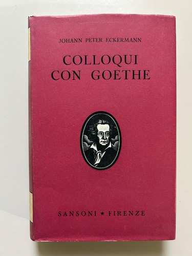 Colloqui con goethe johann - colloqui,
