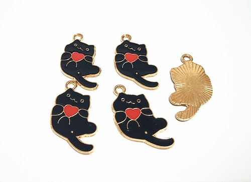 4pz charm ciondolo - , gatto