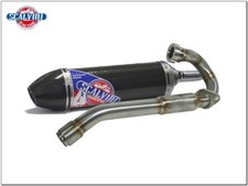 SCARICO ESPANSIONE SCALVINI RACING Husqvarna SMS/TE 125 4Tempi 10/'13 CARBON