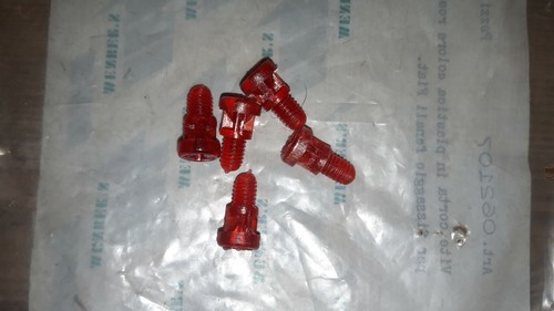 Kit viti rosse - rosse, plastica