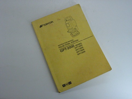 Topcon istruzioni manuale - topcon,