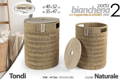Ceste set portabiancheria - 2,