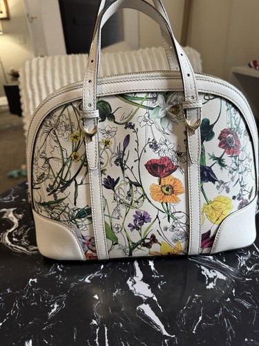 Borsa gucci satchel flora - borsa,