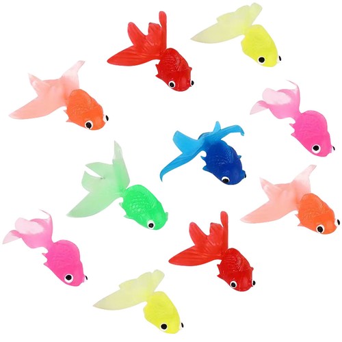 10pcs pesci finti acquario