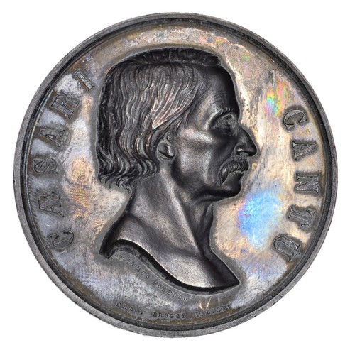 Italia medaglia cesare cantù - italia,,