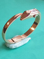 Baume&Mercier Genève – Orologio bracciale a molla in oro 18K a forma di serpente