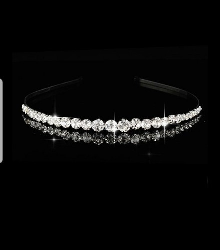 Cerchietto matrimonio strass