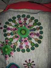 sciarpa e berretto donna originale Desigual usato pochissimo 