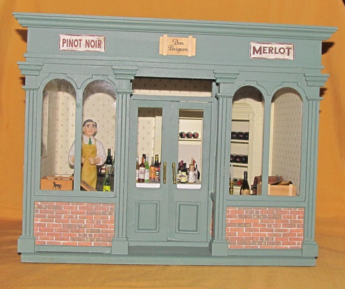 Diorama casa delle bambole - casa,