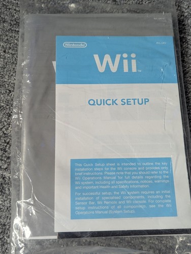 Nintendo wii console manuale - nintendo,