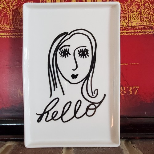 Hello vassoio ceramica - vassoio,